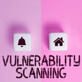 Conceptual display Vulnerability Scanning. Business showcase defining identifying prioritizing vulnerabilities