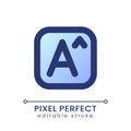 Text size pixel perfect gradient fill ui icon