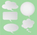 Text/speech paper Balloons