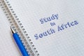 Study in South Africa