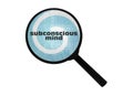 Text Subconscious Mind Royalty Free Stock Photo