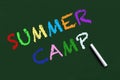 Summer camp Royalty Free Stock Photo