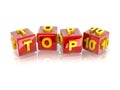 Text TOP10 Royalty Free Stock Photo