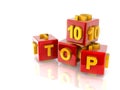 Text TOP10 Royalty Free Stock Photo