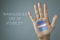 Text transgender day of visibility
