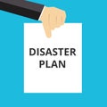 text writing Disaster Plan