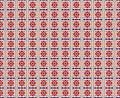 textile ajrak pattern mehroon and blue Royalty Free Stock Photo