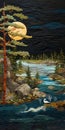 Textile Art: Digital Fantasy Landscapes With Realistic Hyper-detail