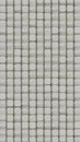 Textile background, vertical, cotton fabric textured cubes, 3D rendering. Small light color cosy checkered fabric.