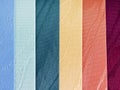 Textile blinds Royalty Free Stock Photo