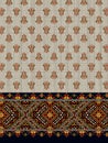 Textile Digital Design Fabric Print Wallpaper Stock
