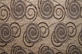 Textile fabric texture Anemon 109 Camel brown color