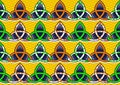 Textile fashion african print