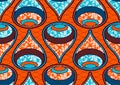 Textile fashion african print fabric super wax
