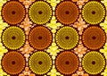Textile fashion african print fabric super wax abstract seamless