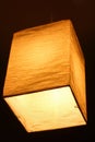 Textile lamp shape