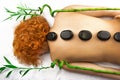 Textile massage spa compress balls Royalty Free Stock Photo