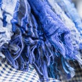 Textile Part in Blue