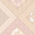 Textile patchwork pattern