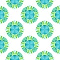 Textile ready vibrant print, swimwear fabric,