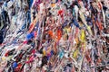 Textile waste in Bangladesh Royalty Free Stock Photo