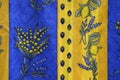 Textiles, Cours Mirabeau Market, Aix-en-Provence, Provence-Alpes-CÃÂ´te d`Azur Royalty Free Stock Photo