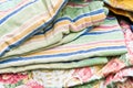 Textiles sale Royalty Free Stock Photo