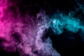 Background from the smoke of vape Royalty Free Stock Photo