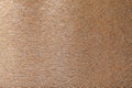 Textural of bronze background of wavy corrugated paper, closeup Royalty Free Stock Photo