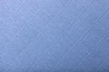 Textural of navy blue background of wavy corrugated paper, closeup Royalty Free Stock Photo
