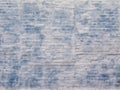 Texture, abstract background, white and blue building brick wall. Royalty Free Stock Photo