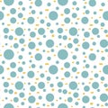 Texture abstract geometric circles seamless repeat pattern background. illustrators drawing Royalty Free Stock Photo