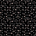 Texture abstract geometric triangle seamless repeat pattern black background. illustrators drawing