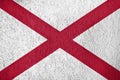 Texture of Alabama flag