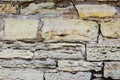 Texture of the ancient masonry wall. Royalty Free Stock Photo