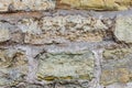 Texture of the ancient masonry wall. Royalty Free Stock Photo
