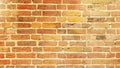Texture of antick brick wall at old house. Vintage style background Royalty Free Stock Photo
