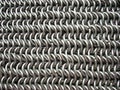 Texture of antique chain mail Royalty Free Stock Photo