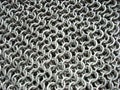 Texture of antique chain mail Royalty Free Stock Photo