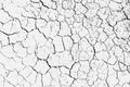 Texture of arid ground cracks and splashes of stains, black and white texture background EPS vector Royalty Free Stock Photo