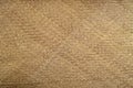 Texture of artezanal straw mat Royalty Free Stock Photo