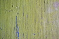 Texture backdrop. Wooden texture board. Old shabby wooden planks with cracked color paint in green and blue Royalty Free Stock Photo