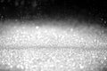 Texture background abstract black and white or silver Glitter Royalty Free Stock Photo