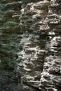 Shale Gorge Wall Texture Royalty Free Stock Photo