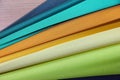 Texture background of colorful fabric Royalty Free Stock Photo