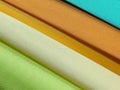 Texture background of colorful fabric Royalty Free Stock Photo