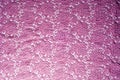 texture, background fabric pink lace Royalty Free Stock Photo