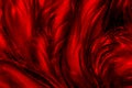 Abstract texture with smooth soft  waves of red color Royalty Free Stock Photo