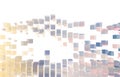 Texture background pattern. Abstract shape, good for design. Generative, rectangle, repeat & box. Royalty Free Stock Photo