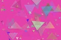 Texture background pattern. Abstract shape, good for design. Painting, triangle, effect & digital. Royalty Free Stock Photo